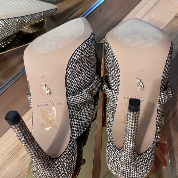 Kurt Geiger London Duke Crystal Pointed Mules - Picture 7 of 11